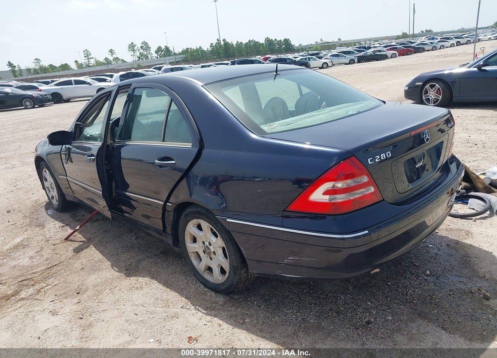 2006 MERCEDES-BENZ C 280 LUXURY 4MATIC VIN: WDBRF92H56F751466