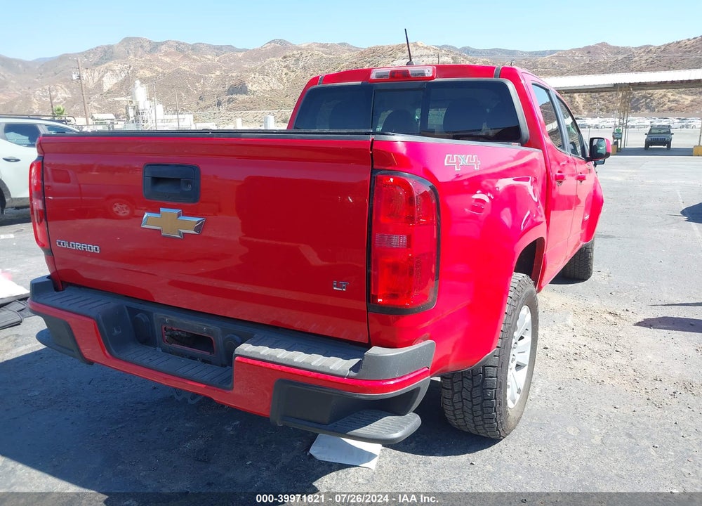 2016 CHEVROLET COLORADO LT VIN: 1GCGTCE36G1357701