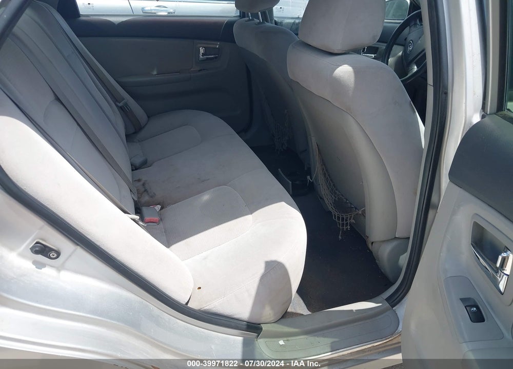 2008 KIA SPECTRA EX VIN: KNAFE121285543482