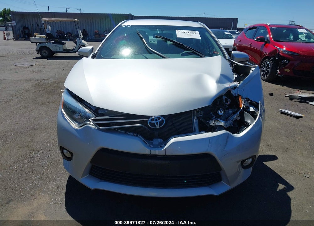 2014 TOYOTA COROLLA LE PLUS VIN: 5YFBURHE9EP105893