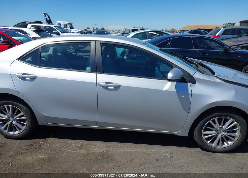 2014 TOYOTA COROLLA LE PLUS VIN: 5YFBURHE9EP105893