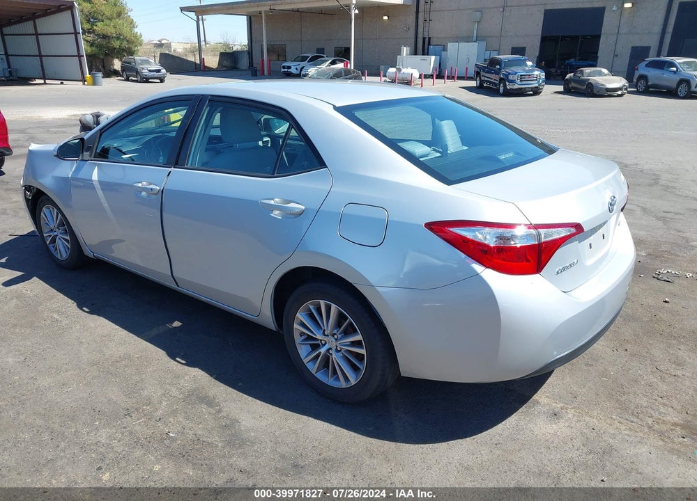 2014 TOYOTA COROLLA LE PLUS VIN: 5YFBURHE9EP105893
