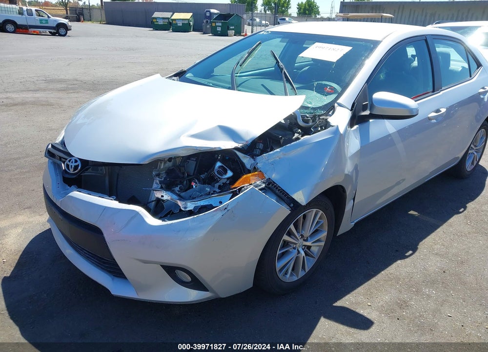 2014 TOYOTA COROLLA LE PLUS VIN: 5YFBURHE9EP105893