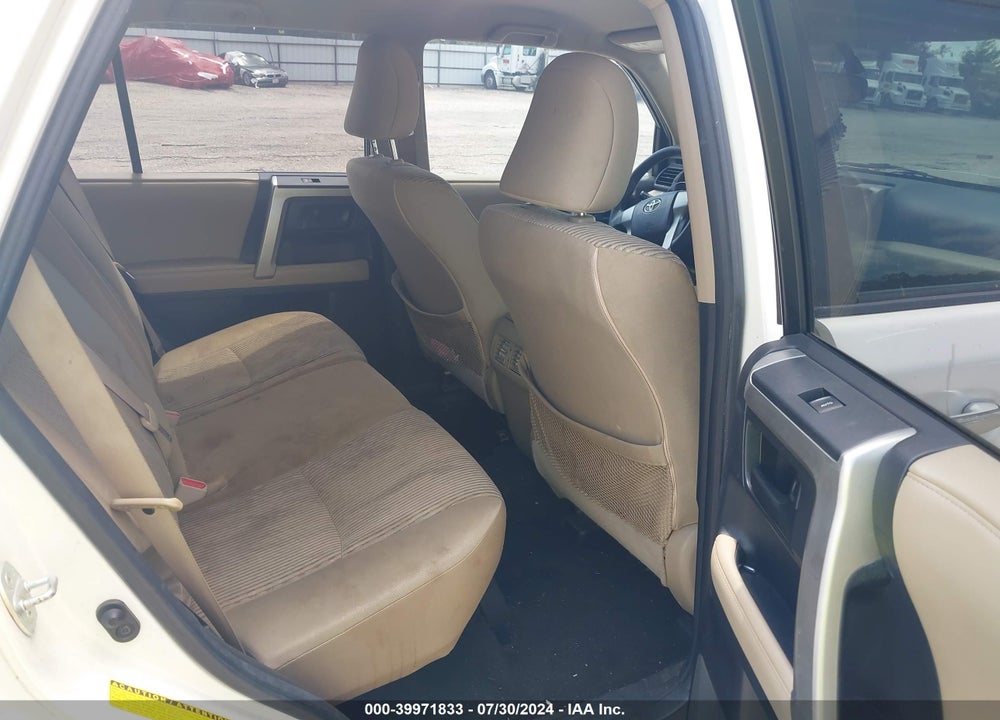 2011 TOYOTA 4RUNNER SR5 V6 VIN: JTEZU5JR1B5021494