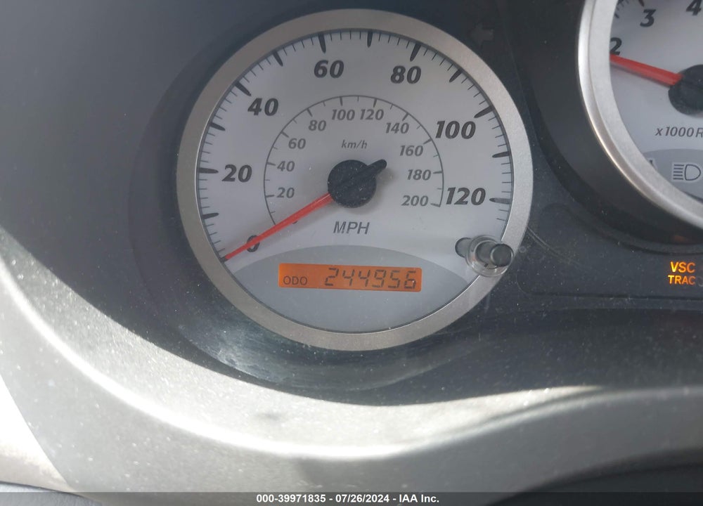 2005 TOYOTA RAV4 VIN: JTEGD20V250067986