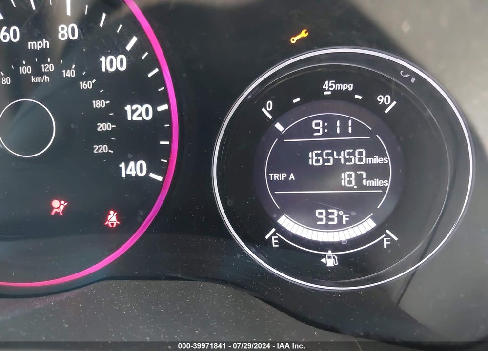 2016 HONDA HR-V EX VIN: 3CZRU5H5XGM735983