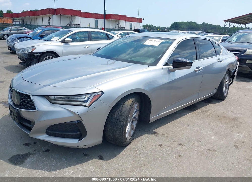 2021 ACURA TLX VIN: 19UUB5F37MA007734