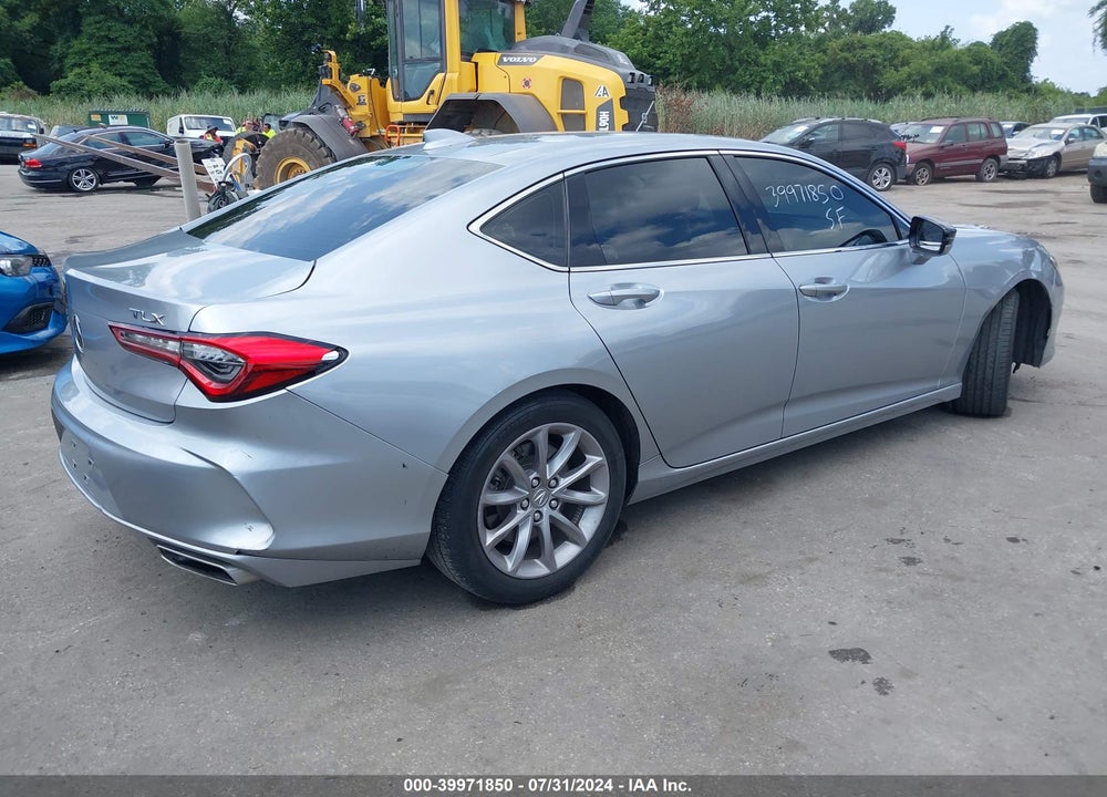 2021 ACURA TLX VIN: 19UUB5F37MA007734