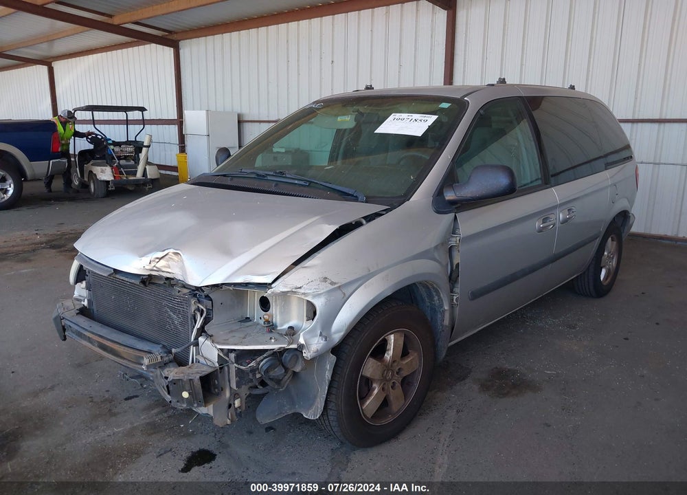 2005 DODGE CARAVAN SXT VIN: 1D4GP45R35B139708