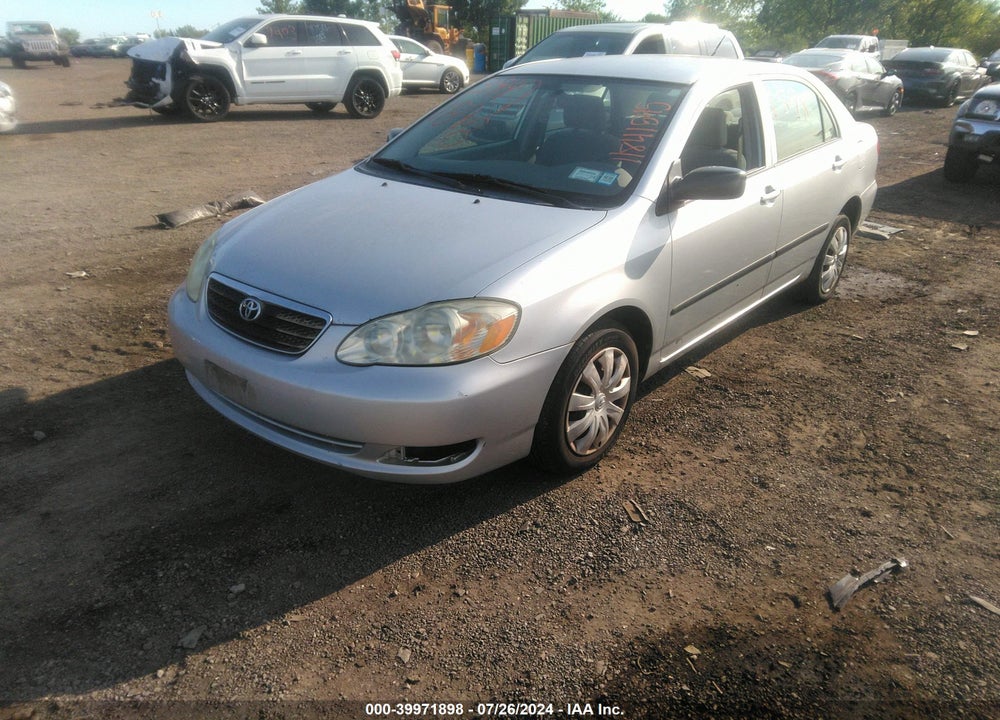 2007 TOYOTA COROLLA CE VIN: JTDBR32E470135842