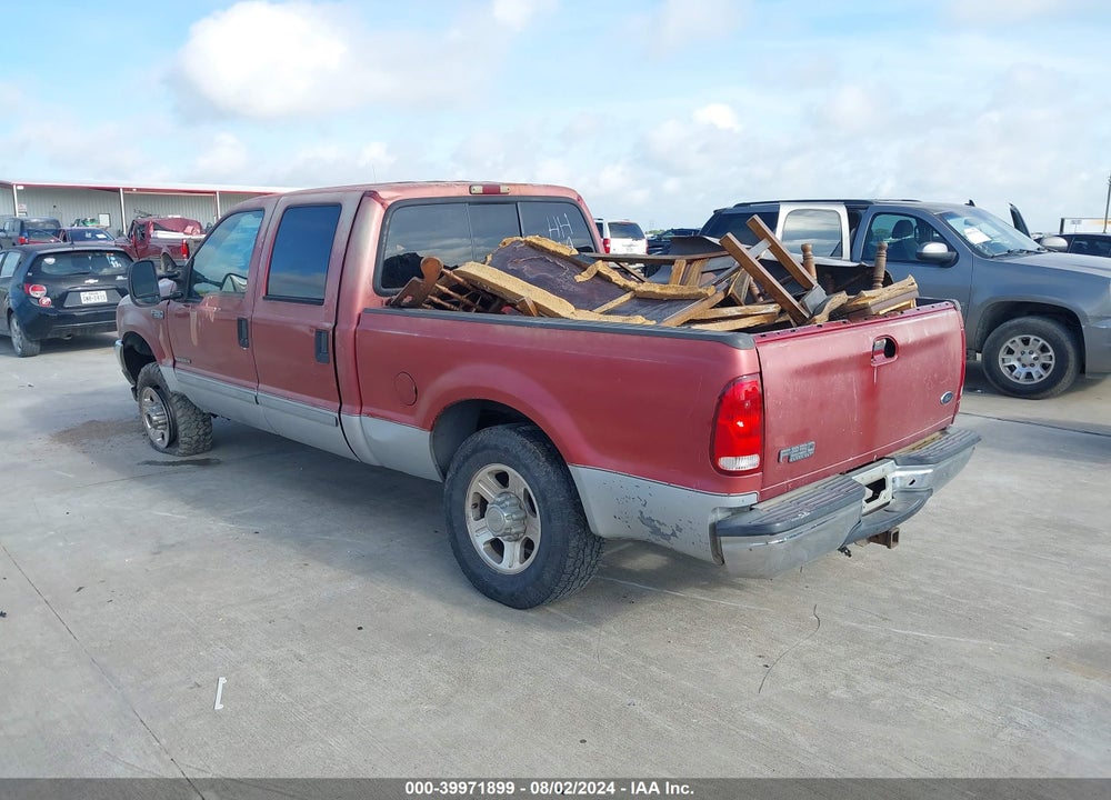2002 FORD F-250 LARIAT/XL/XLT VIN: 1FTNW21F12EB06742
