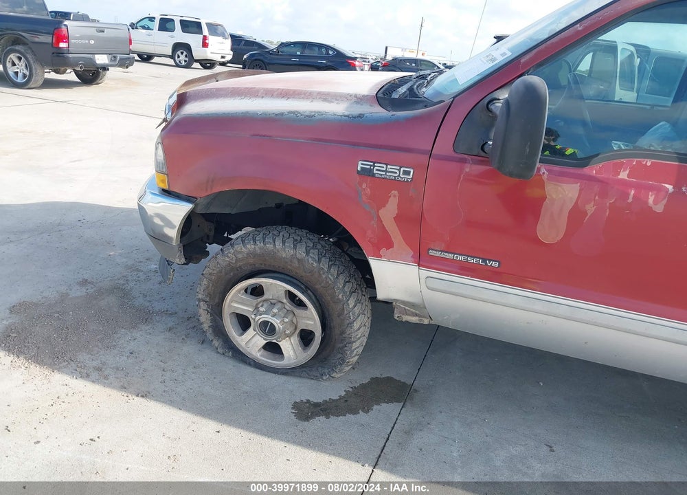 2002 FORD F-250 LARIAT/XL/XLT VIN: 1FTNW21F12EB06742