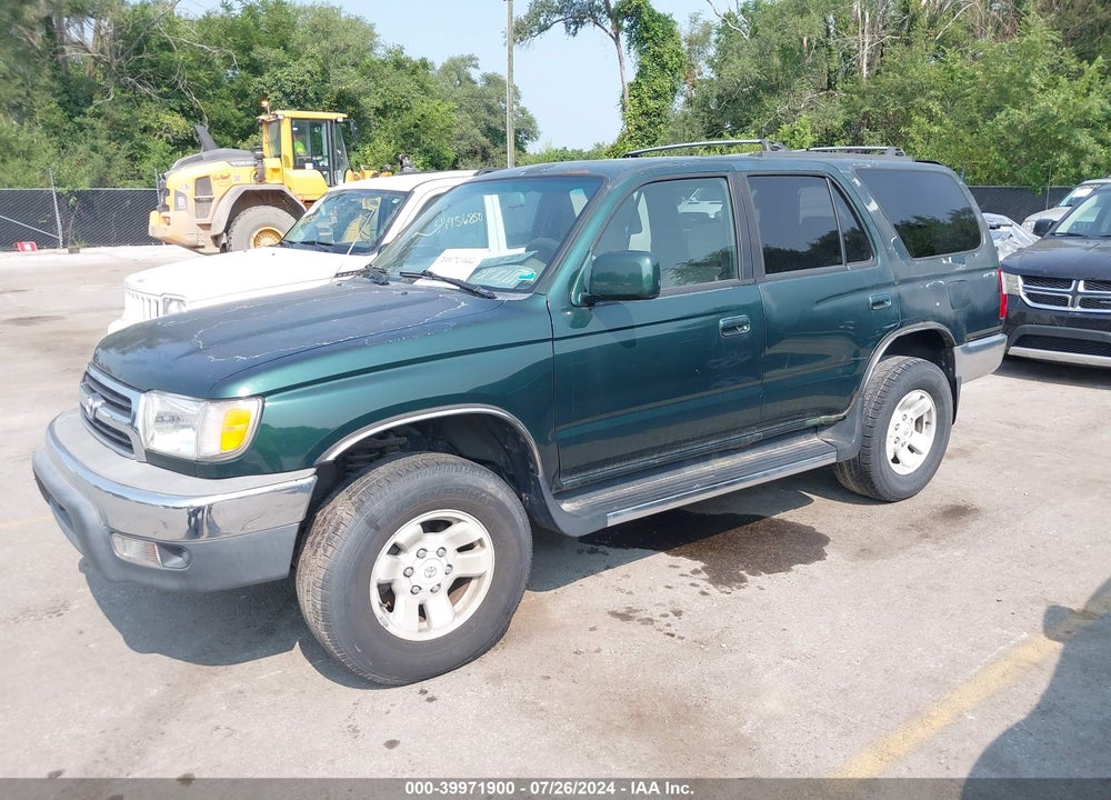1999 TOYOTA 4RUNNER SR5 V6 VIN: JT3HN86R9X0215724