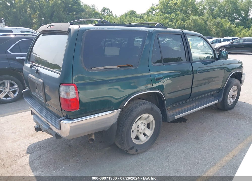 1999 TOYOTA 4RUNNER SR5 V6 VIN: JT3HN86R9X0215724