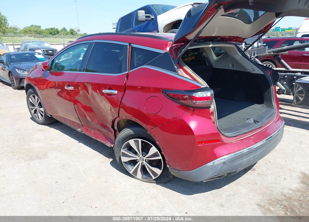 2020 NISSAN MURANO SV FWD VIN: 5N1AZ2BJ2LN103354