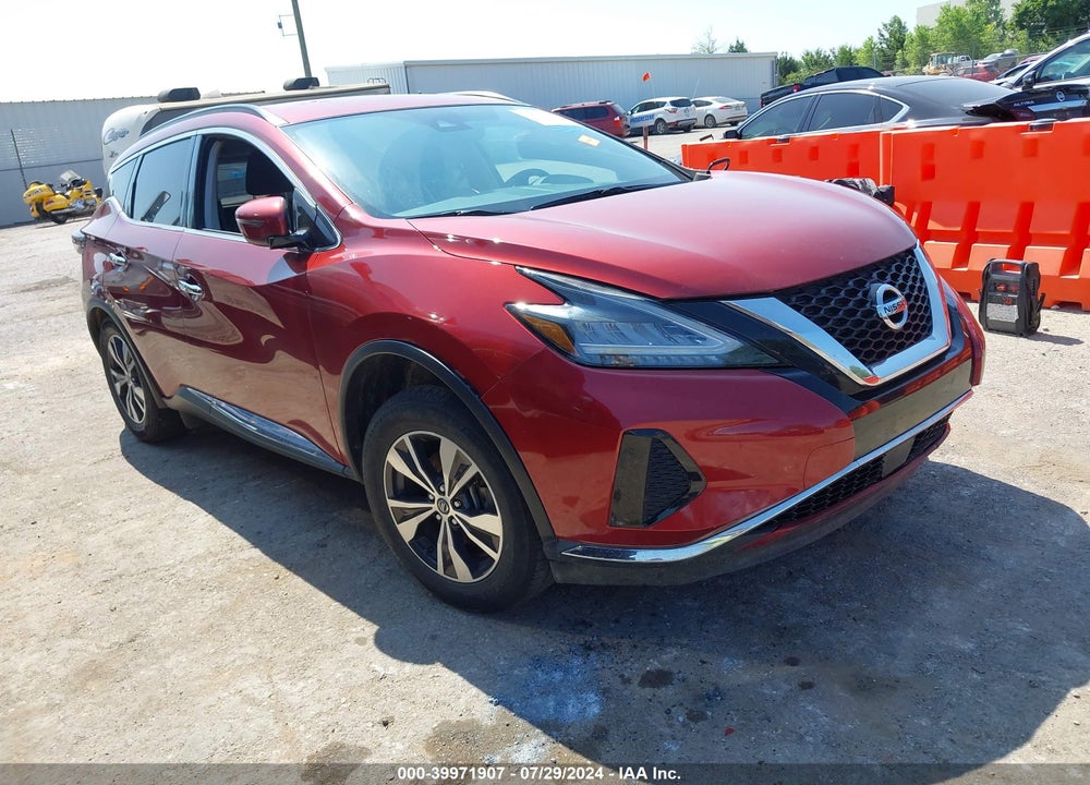 2020 NISSAN MURANO SV FWD VIN: 5N1AZ2BJ2LN103354