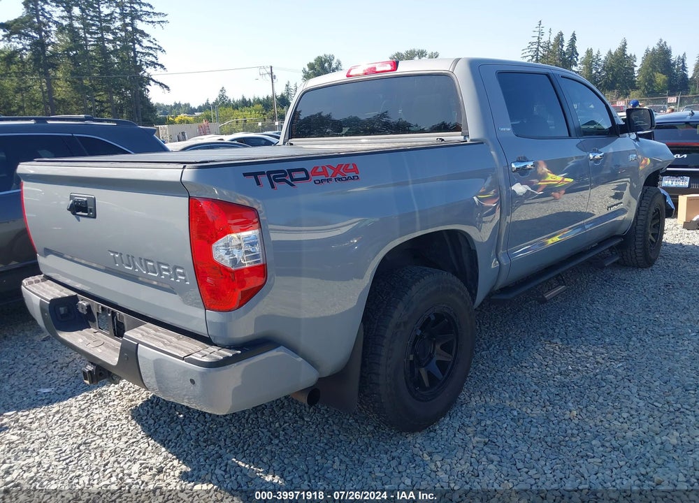 2018 TOYOTA TUNDRA LIMITED 5.7L V8 VIN: 5TFHY5F16JX769815