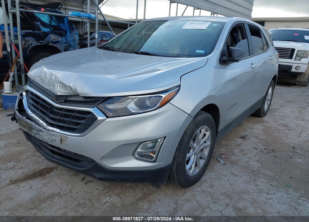 2021 CHEVROLET EQUINOX FWD LS VIN: 3GNAXHEV9MS163075