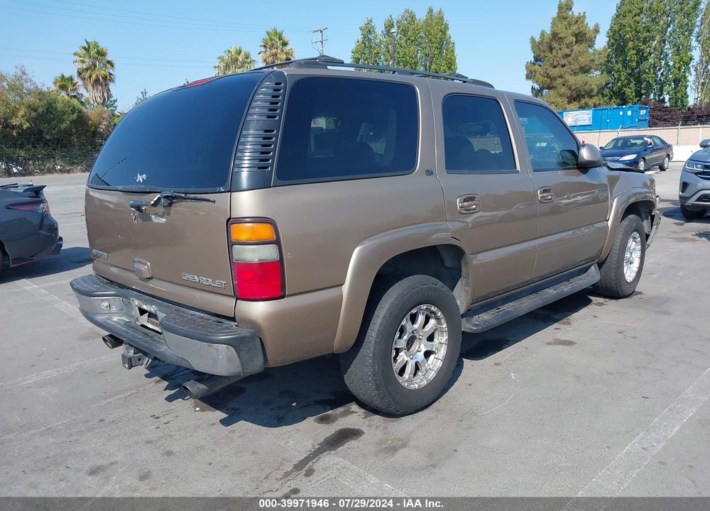 2004 CHEVROLET TAHOE LT VIN: 1GNEK13TX4J213945