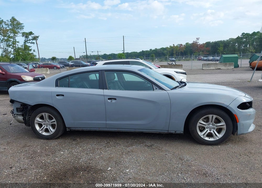 2021 DODGE CHARGER SXT RWD VIN: 2C3CDXBG4MH579133