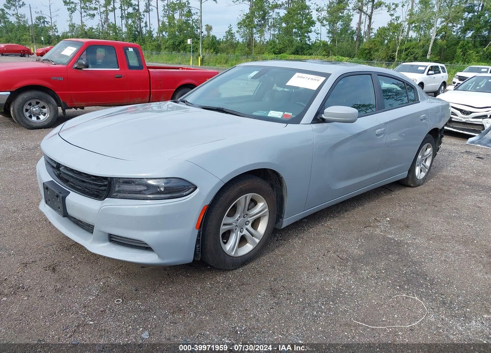 2021 DODGE CHARGER SXT RWD VIN: 2C3CDXBG4MH579133