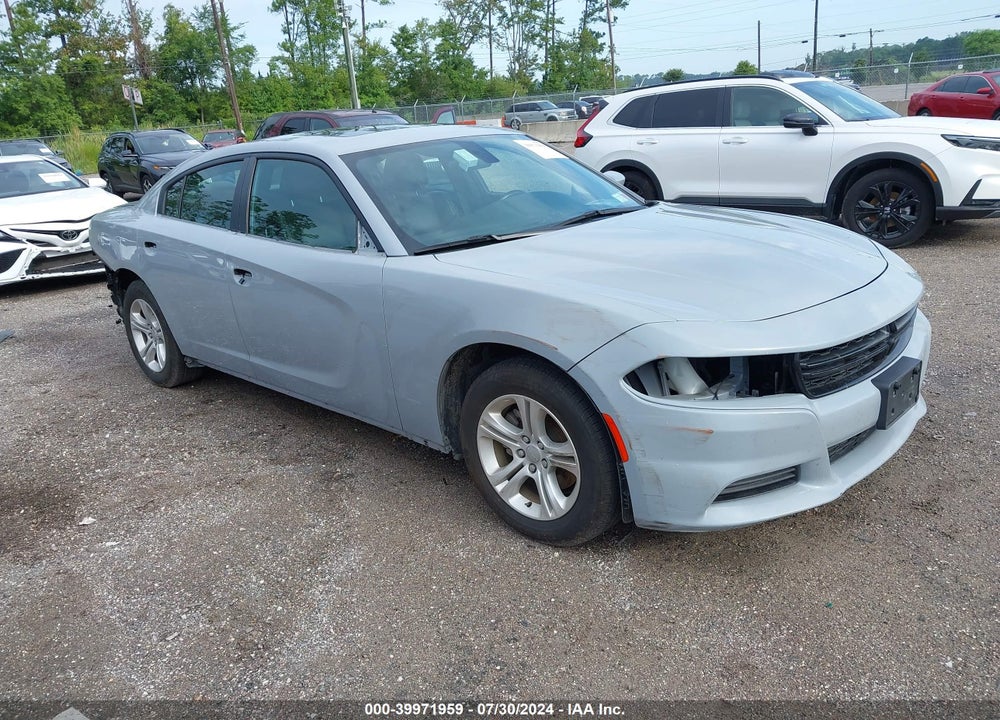 2021 DODGE CHARGER SXT RWD VIN: 2C3CDXBG4MH579133