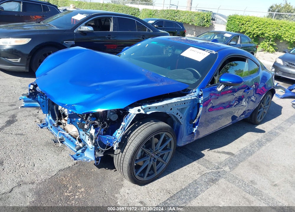 2022 SUBARU BRZ LIMITED VIN: JF1ZDBE19N9702433