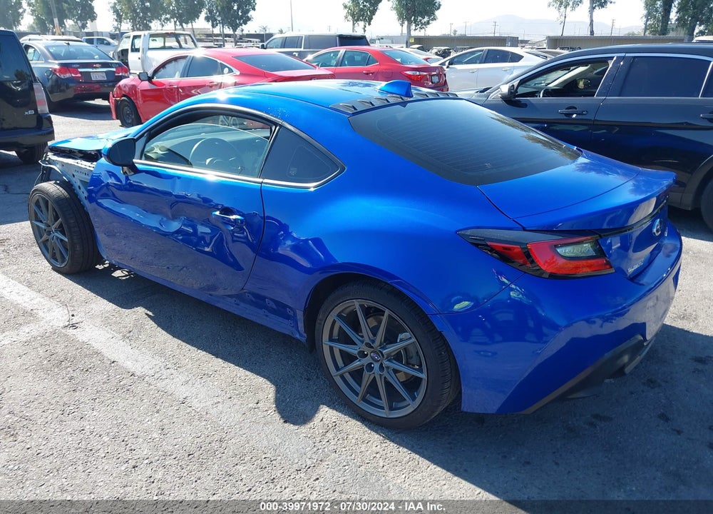 2022 SUBARU BRZ LIMITED VIN: JF1ZDBE19N9702433