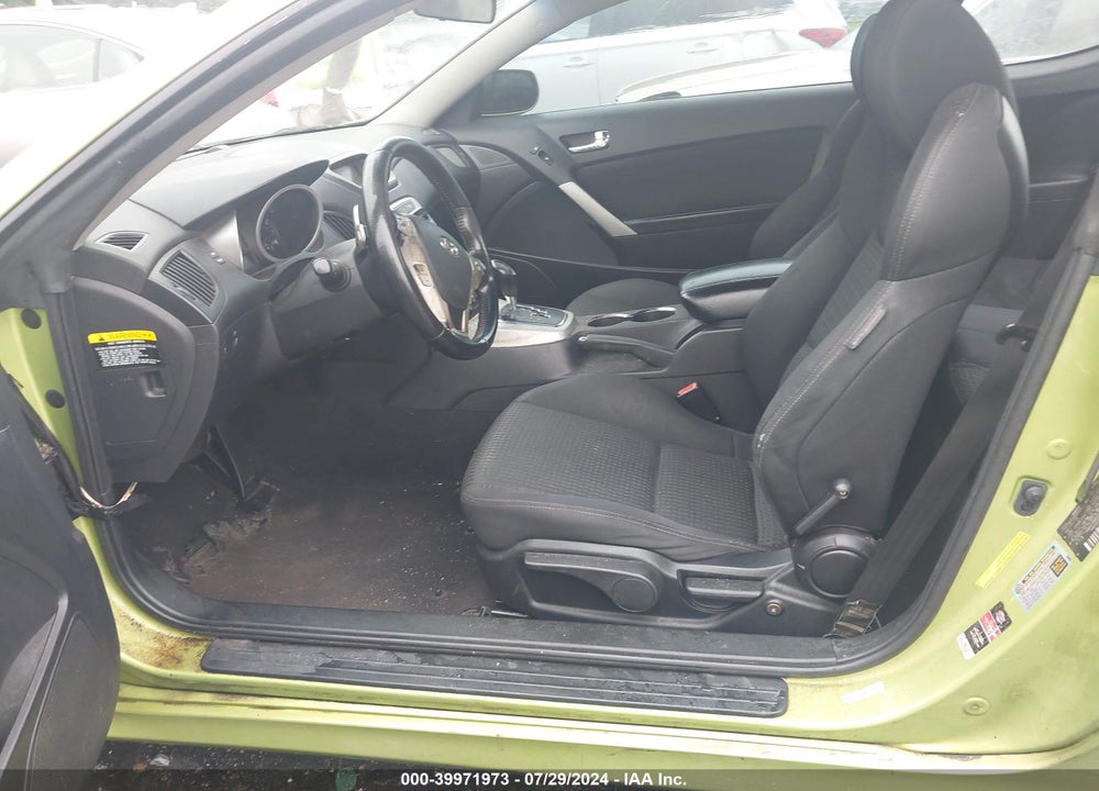 2010 HYUNDAI GENESIS 2.0T VIN: KMHHT6KD9AU013476