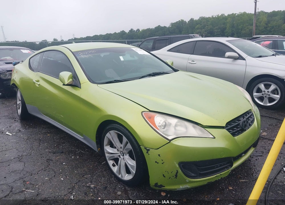 2010 HYUNDAI GENESIS 2.0T VIN: KMHHT6KD9AU013476