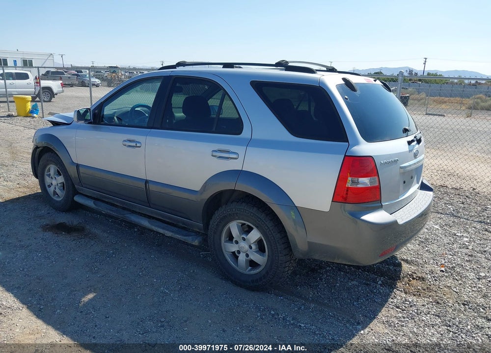 2007 KIA SORENTO EX VIN: KNDJD736075716394