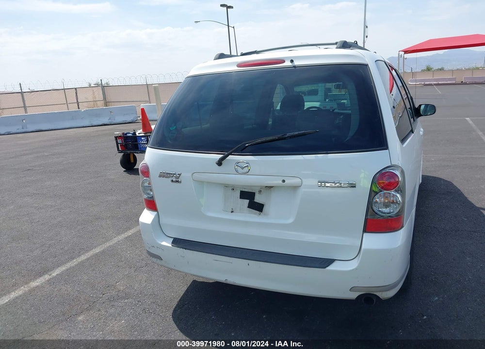 2006 MAZDA MPV LX VIN: JM3LW28A660567673