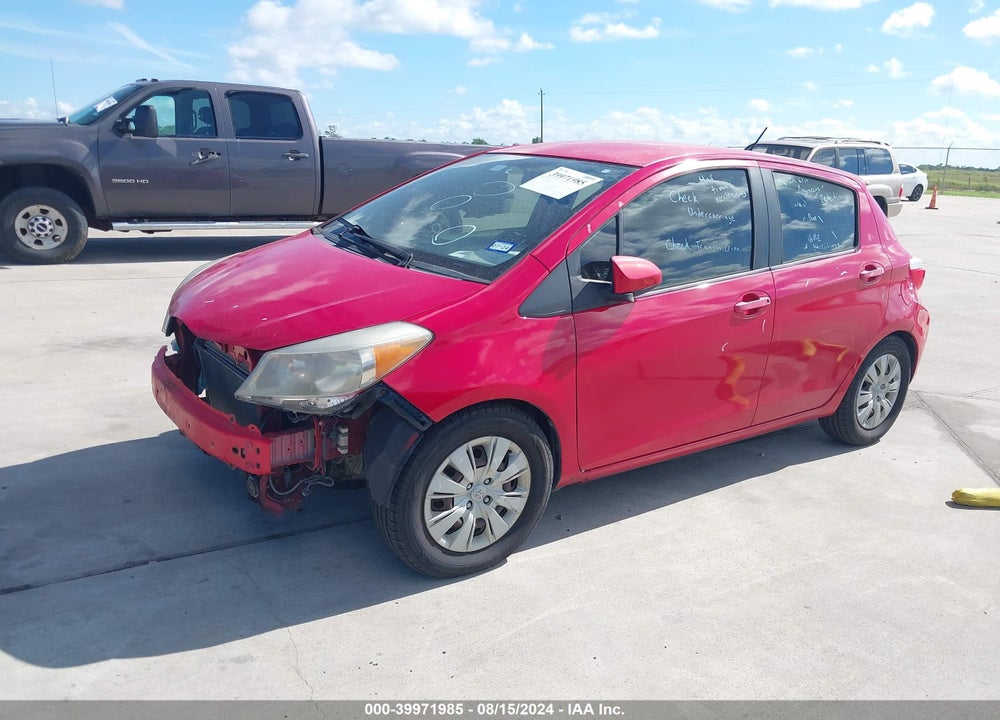 2013 TOYOTA YARIS LE VIN: JTDKTUD3XDD543320