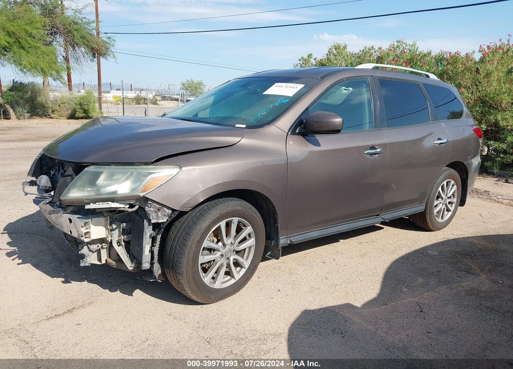 2015 NISSAN PATHFINDER S VIN: 5N1AR2MN9FC701778