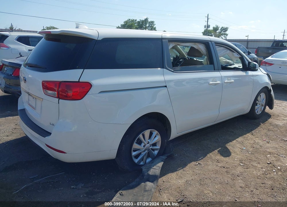 2017 KIA SEDONA LX VIN: KNDMB5C12H6228006