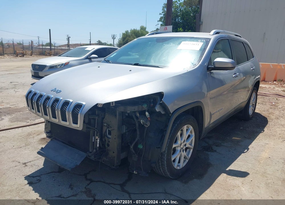 2016 JEEP CHEROKEE LATITUDE VIN: 1C4PJLCB2GW264077
