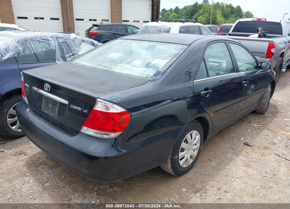 2005 TOYOTA CAMRY LE VIN: 4T1BE32K05U399885