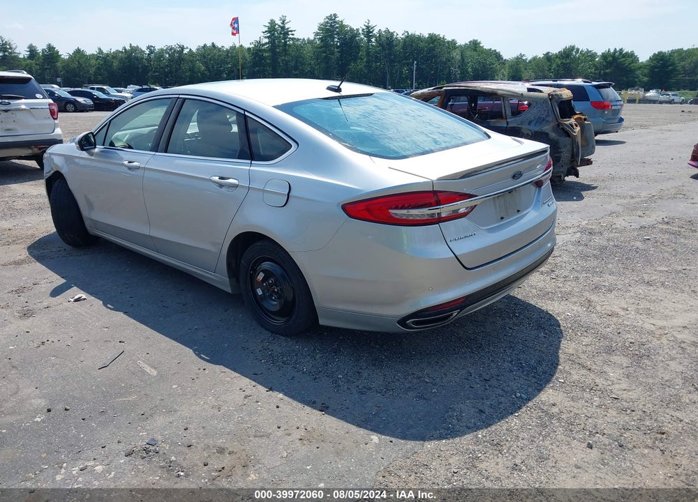 2018 FORD FUSION TITANIUM VIN: 3FA6P0D94JR151400