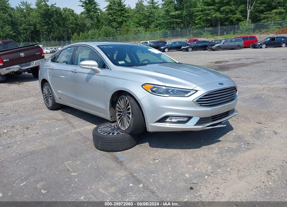 2018 FORD FUSION TITANIUM VIN: 3FA6P0D94JR151400