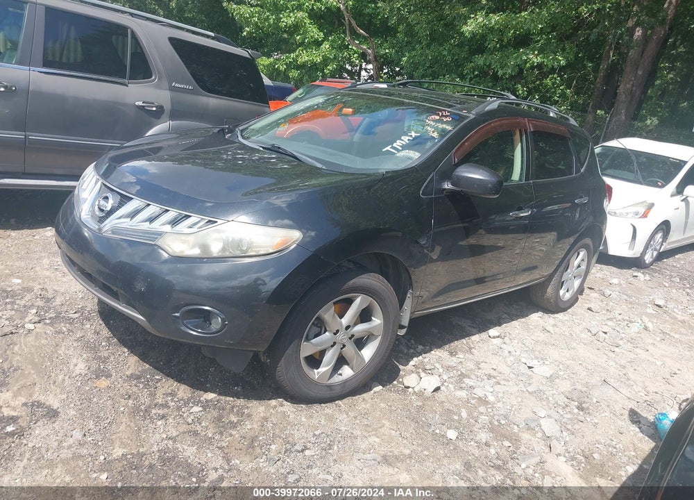 2009 NISSAN MURANO SL VIN: JN8AZ18U19W101828