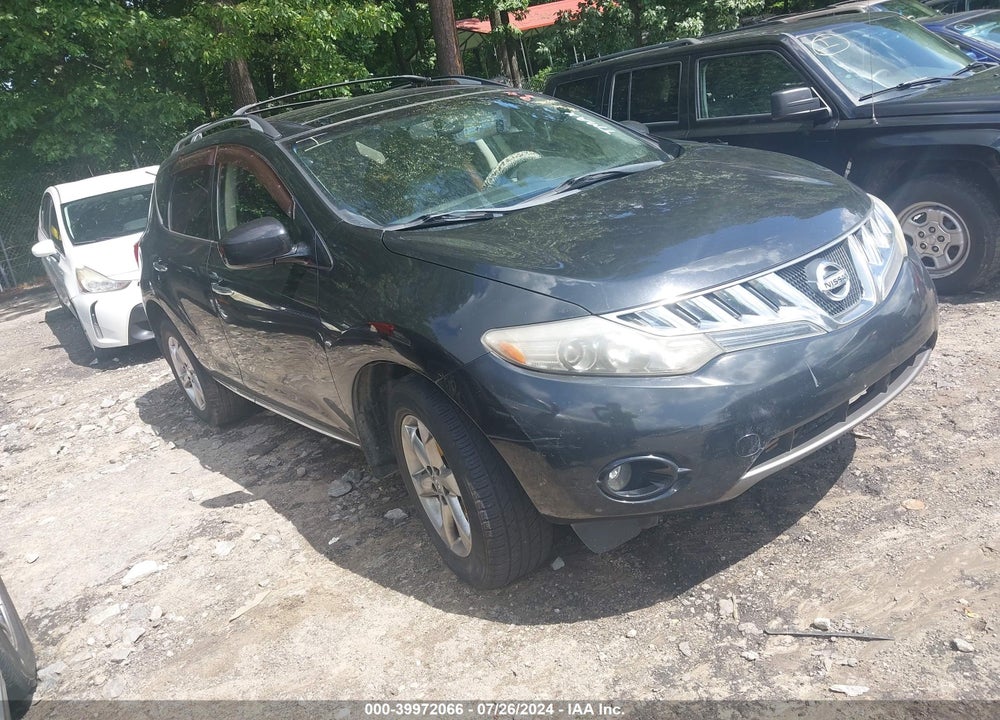 2009 NISSAN MURANO SL VIN: JN8AZ18U19W101828