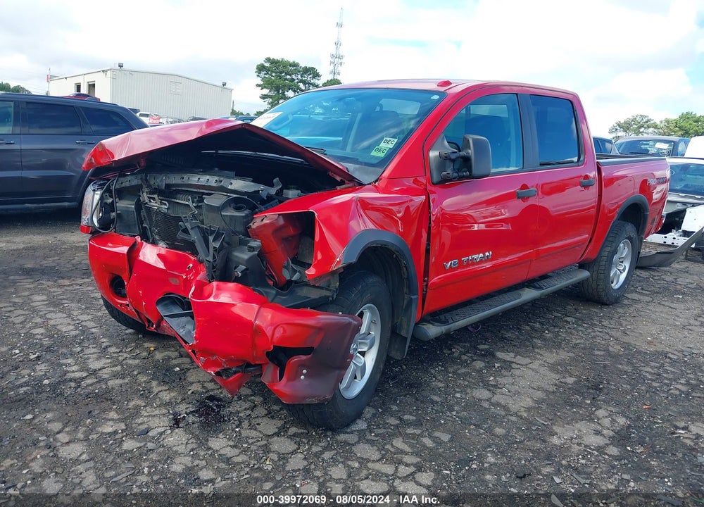 2012 NISSAN TITAN VIN: 1N6BA0ECXCN313781