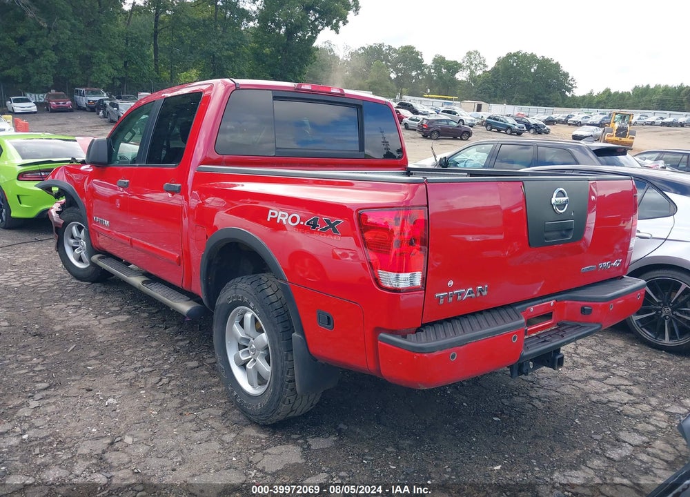 2012 NISSAN TITAN VIN: 1N6BA0ECXCN313781