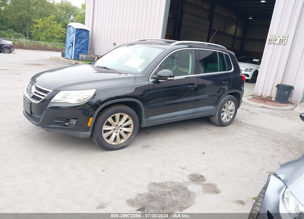 2009 VOLKSWAGEN TIGUAN S/SE/SEL VIN: WVGAV75NX9W511644
