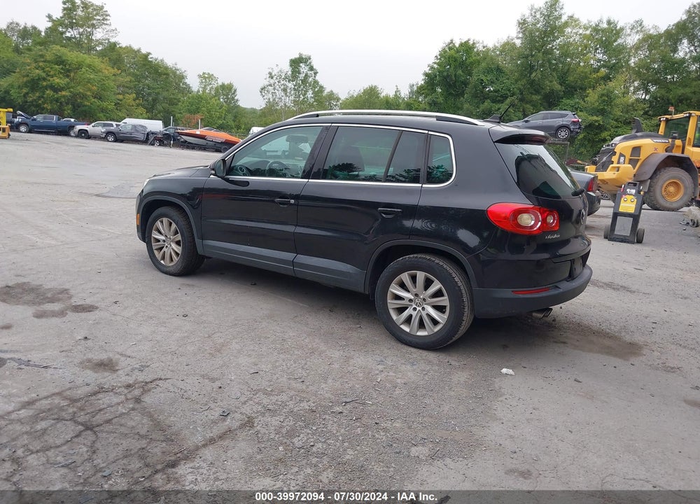 2009 VOLKSWAGEN TIGUAN S/SE/SEL VIN: WVGAV75NX9W511644