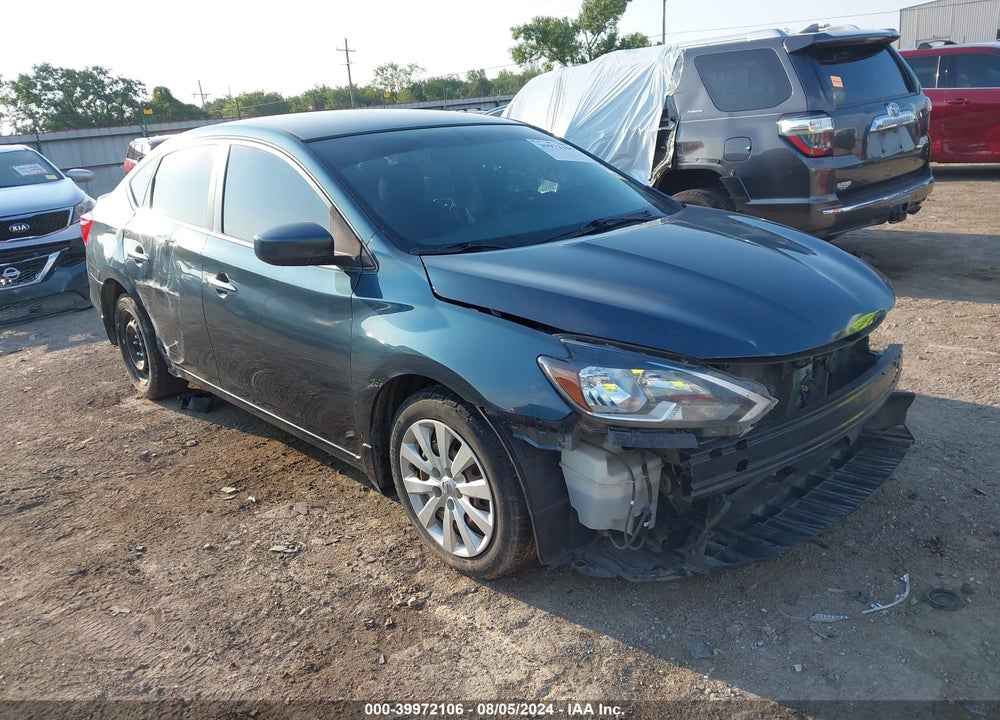 2016 NISSAN SENTRA SV VIN: 3N1AB7AP6GY216344