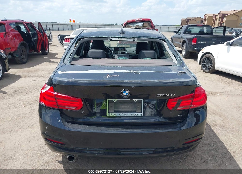 2018 BMW 320I VIN: WBA8A9C54JAH12518