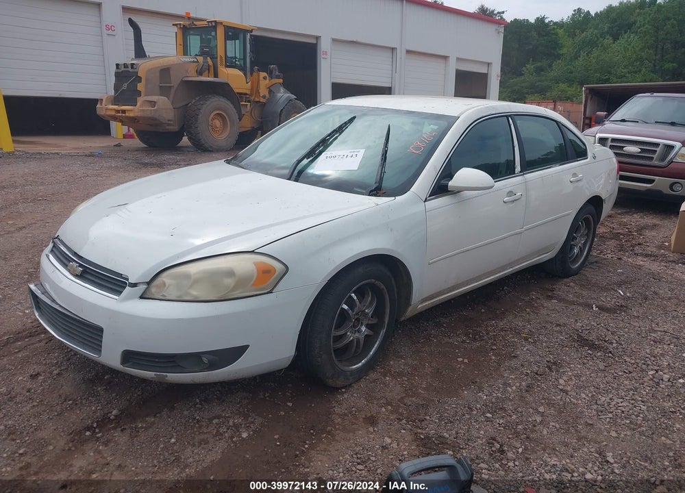 2007 CHEVROLET IMPALA LT VIN: 2G1WT55K079108166
