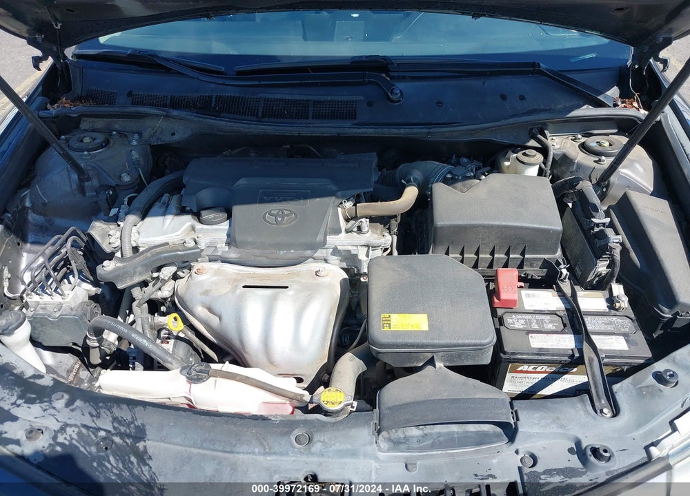 2012 TOYOTA CAMRY SE VIN: 4T1BF1FK5CU107236