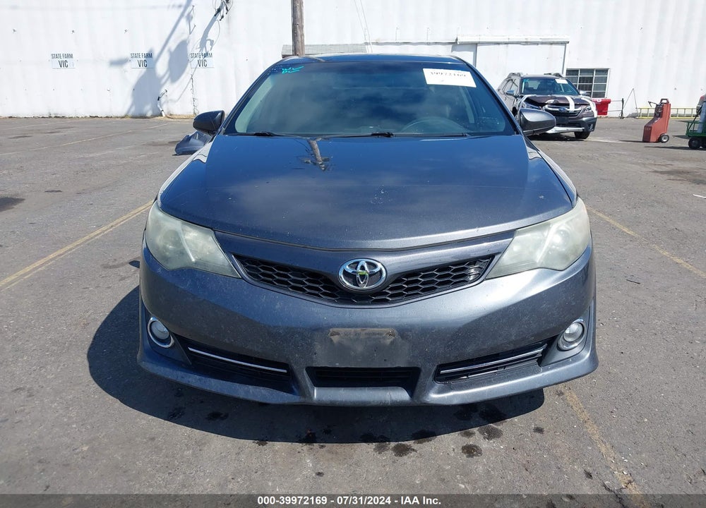 2012 TOYOTA CAMRY SE VIN: 4T1BF1FK5CU107236